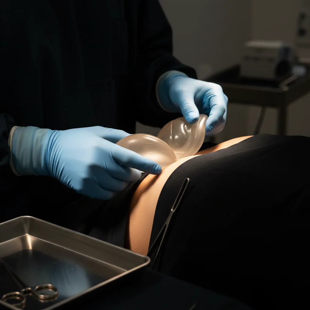 Dr. Qasim performing Breast Augmentation at The Royal Aesthetics
